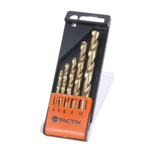 ΣΕΤ ΤΡΥΠΑΝΙΑ ΣΙΔΗΡΟΥ ΤΙΤΑΝΙΟΥ TACTIX 5 ΤΕΜ 4.5.6.8.10MM