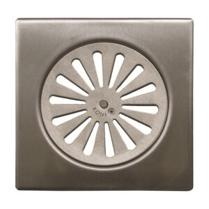 ΣΧΑΡΑ ΔΑΠΕΔΟΥ ΣΤΑΘΕΡΗ INOX 12X12 WATERFLEX