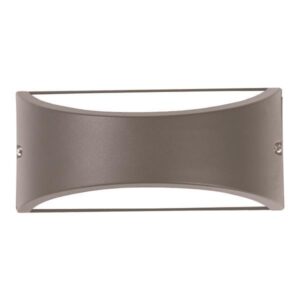 ΑΠΛΙΚΑ ΤΟΙΧΟΥ ΟΒΑΛ LED Ε27 MAX 10W 220X99X100