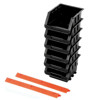 ΣΕΤ ΣΚΑΦΑΚΙΑ ΠΛΑΣΤΙΚΑ 6ΤΕΜ + 2 ΡΑΓΕΣ TACTIX 10.5Χ13.5Χ8.2cm