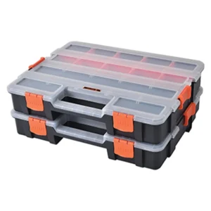 ΤΑΜΠΑΚΙΕΡΕΣ ΠΛΑΣΤΙΚΕΣ ΜΕ ΘΗΚΕΣ TACTIX ΣΕΤ 2 ΤΕΜ 15 (37.5X29X7cm)