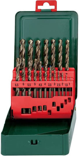 Σετ 19 τμχ. Τρυπάνια HSS-CO ΚΟΒΑΛΤΙΟΥ σε μεταλλική κασετίνα (p)