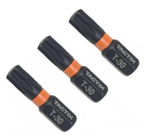 ΜΥΤΕΣ TORX IMPACT TORSION T30Χ25mm TACTIX (ΣΕΤ 3ΤΕΜ.) (455406)