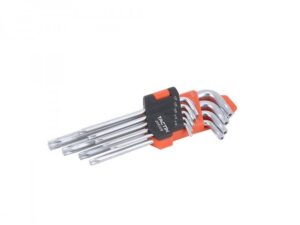ΣΕΤ TORX ΚΛΕΙΔΙΑ+ΤΡΥΠΑ ΚΛΙΠ ΒΑΡ.ΤΥΠ.TACTIX CR-V (9-40) 8T (206209)