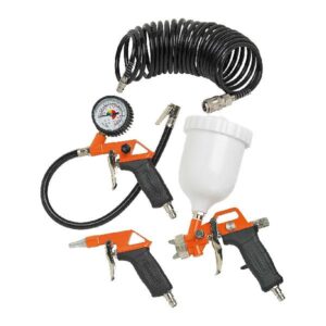 ΣΕΤ ΑΕΡΟΣ ΚΙΤ B&D ΜΕ ΠΙΣΤΟΛΙ ΒΑΦΗΣ ΑΝΩ ΔΟΧΕΙΟ 4 ΤΕΜ