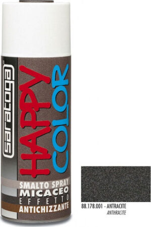 ΣΠΡΕΙ ΒΑΦΗΣ MICA 01 ANTRACITE 400ML HAPPY