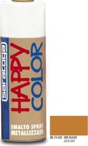 ΣΠΡΕΙ ΒΑΦΗΣ ΜΕΤΑΛ 32 ORO DUCATO (BRONZE) 400ML HAPPY