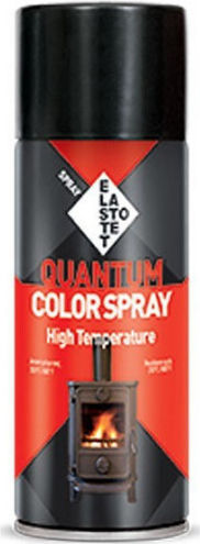 ΣΠΡΕΥ ΧΡΩΜΑΤ. ΘΕΡΜ/ΣΙΑΣ QUANTUM COLOR ΜΑΥΡΟ ELASTOTET 400ml