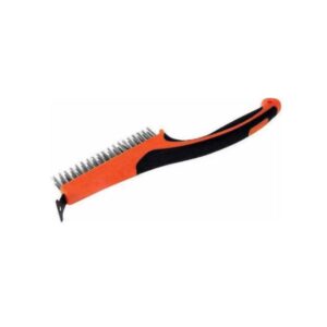 ΣΥΡΜΑΤΟΒΟΥΡΤΣΕΣ ΧΕΙΡΟΣ INOX ΑΝΤΙΟΛ.ΛΑΒΗ+ΞΥΣΤΡΑ TACTIX 340mm