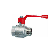 ΣΦΑΙΡΙΚΟΣ ΚΡΟΥΝΟΣ ΟΛ. ΡΟΗΣ STRONG Α-Θ 1/2 ΜΕ STEEL ΚΟΚΚΙΝΟ ΧΕΡΟΥΛΙ