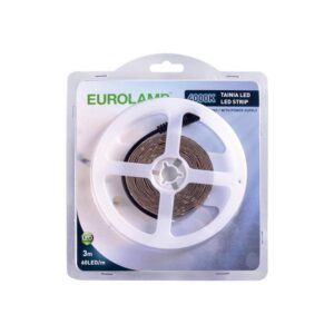 ΤΑΙΝΙΑ LED 6W 12V 3m 4000Κ IP20 +DRIVER BLISTER