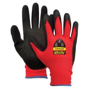 Γάντια ROSSO Μαύρο/Κόκκινο