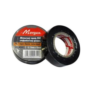 ΤΑΙΝΙΕΣ ΜΟΝΩΤΙΚΕΣ ΗΛΕΚ/ΓΩΝ MORGAN ΜΑΥΡ. 19mm Χ 18.3M