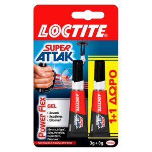 833 1+1 SUPER ATTAK 3gr GEL POWER FLEX