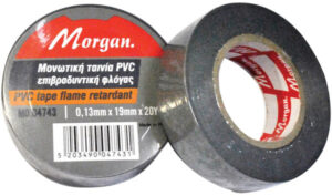 ΤΑΙΝΙΕΣ ΜΟΝΩΤΙΚΕΣ ΗΛΕΚ/ΓΩΝ MORGAN ΓΚΡΙ 19mm Χ 18.3M