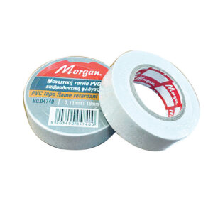 ΤΑΙΝΙΕΣ ΜΟΝΩΤΙΚΕΣ ΗΛΕΚ/ΓΩΝ MORGAN ΛΕΥΚ. 19mm Χ 18.3M