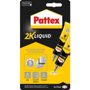 N27-ΣΩΛΗΝ 2Χ11gr PATTEX EPOXY ΜΕΤΑΛΛΩΝ