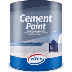 VITEX CEMENT PAINT ΤΣΙΜΕΝ/ΧΡΩΜΑ ΝΕΡΟΥ ΛΕΥΚΟ