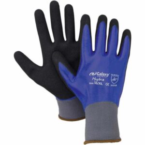 Γάντια LATEX HYDRA Μπλε-Μαύρο