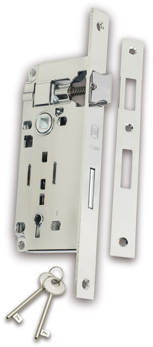 ΚΛΕΙΔΑΡΙΕΣ ΜΕΣΟΠΟΡΤΑΣ MARTIN ΙΤΑΛΙΚΟΥ ΤΥΠΟΥ ΝΙΚΕΛΕ 45Χ75mm (08675)