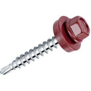 Αυτοδιατρητές Εξάγωνη + Κοκκίνο Ροδέλα FSCO 6.3x75