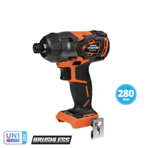 ΚΑΤΣΑΒΙΔΙΑ ΚΟΜΠΑΚΤ ΠΑΛΜ. 1/4" UNIPOWER 3ΤΑΧ 20V "BL" 280Nm KRAUSMANN(SOLO)(U73020-00B)