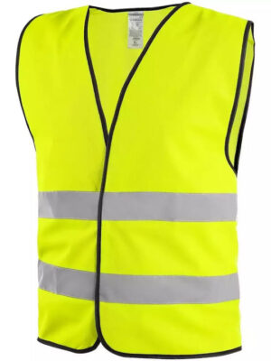 Γιλέκο Κίτρινο Με 2 Αντανακλαστικές Ταινίες WERKU Νο XL