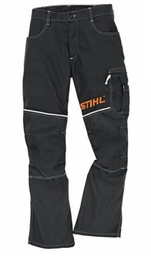 Παντελόνι μαύρο/πορτοκαλί Νο L /54